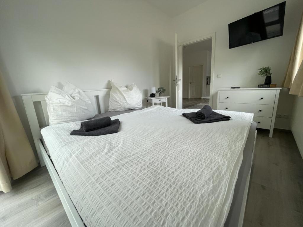 Quartier Am Haff Aparthotel Ueckermünde Buitenkant foto